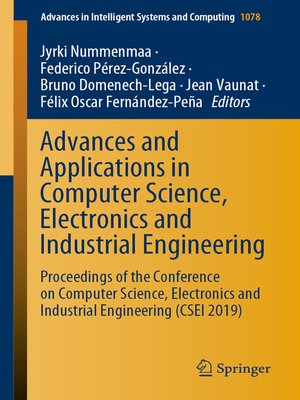 cover image of Advances and Applications in Computer Science, Electronics and Industrial Engineering